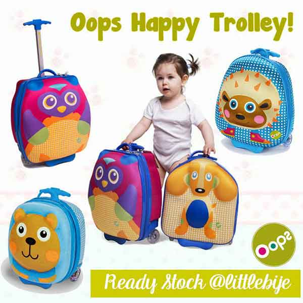 Vali kéo trẻ em Oops Dành cho bé trai lẫn bé gái