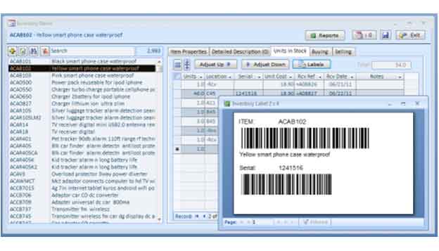 Phần mềm quản lý kho hàng ABC Inventory